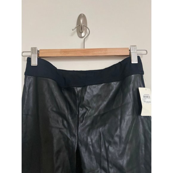 NWT Tucker & Tate Black Front Leather Leggings -  XL (14/16) - Picture 4 of 11